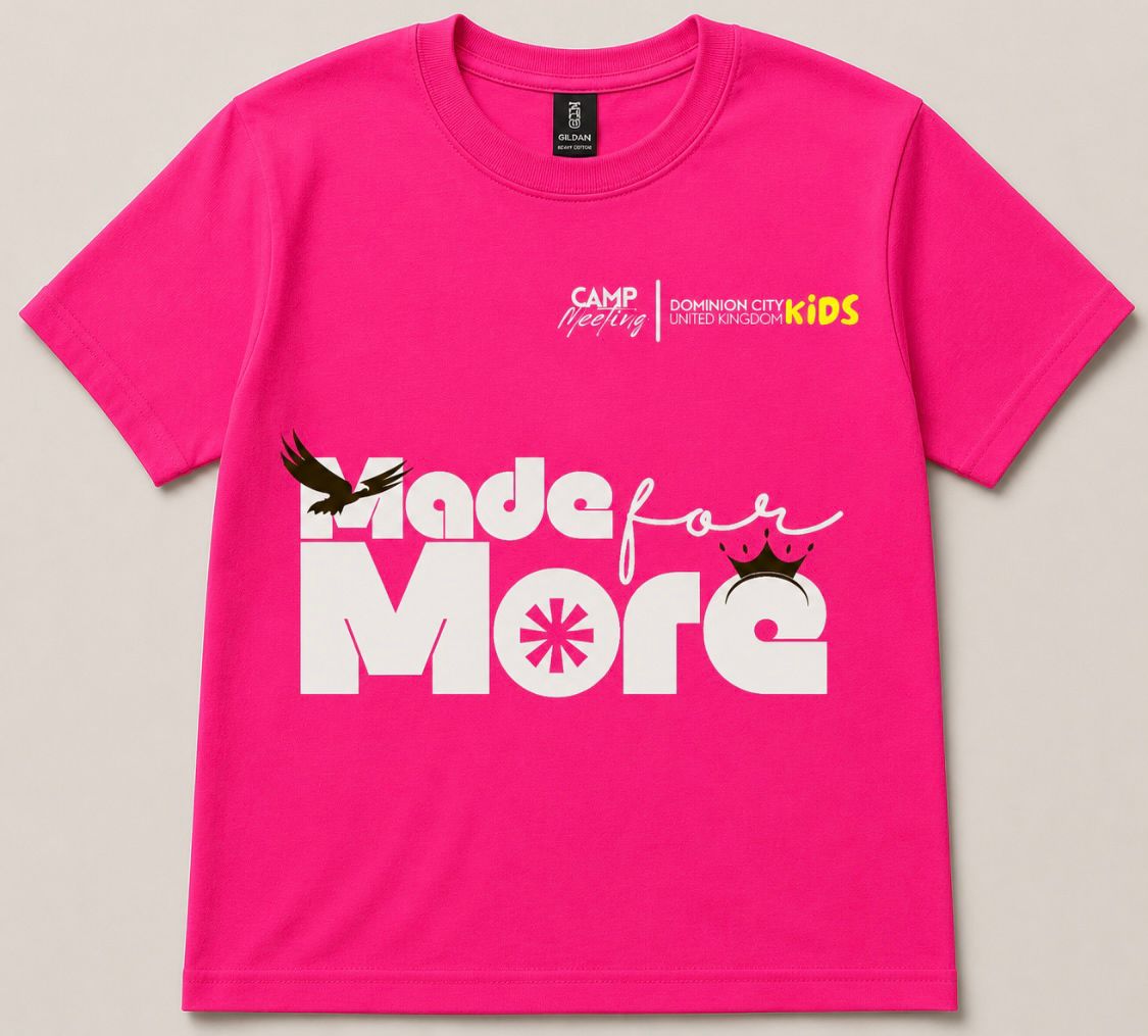 “Made For More” Kids Graphic T-Shirt